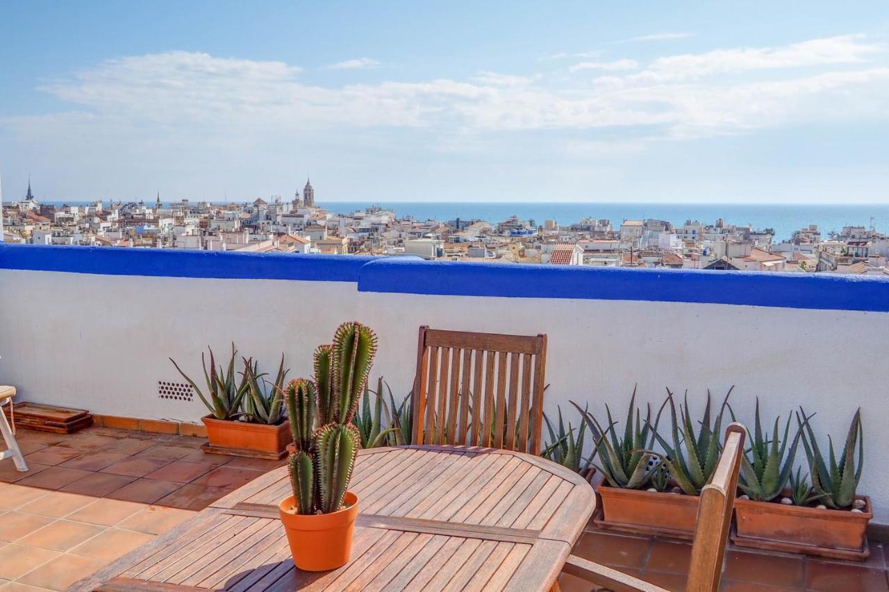 Linda Vista Oasis Penthouse By Hello Homes Σίτζες Εξωτερικό φωτογραφία